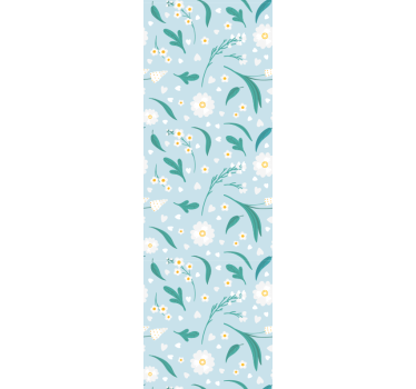 papel de parede floral exposição de jardim floral - TenStickers