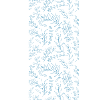 Papel parede natureza Plantas magras - TenStickers