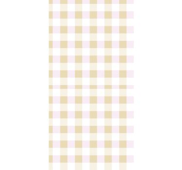 Papel de Parede riscas Tartan rosa e dourado - TenStickers
