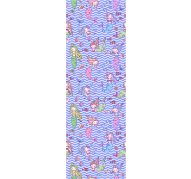 papel de parede criança Sereias - TenStickers