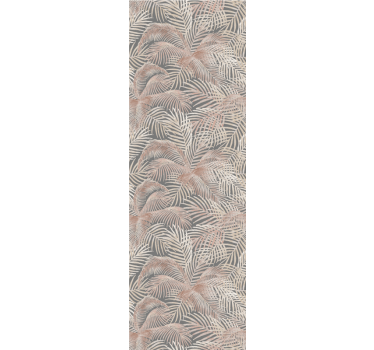 Papel parede moderno Contorno de folhas de palmeira - TenStickers