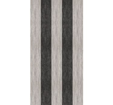 papel parede vertical Efeito de madeira preto e cinza - TenStickers