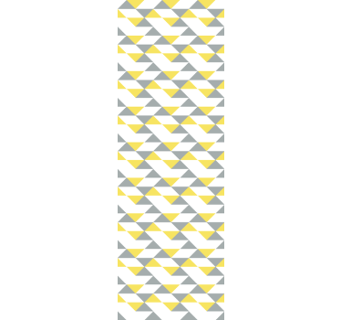 papel parede triângulos Padrão pantone cinza - TenStickers