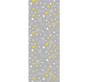 Papel parede estrelas Estrelas pantone - TenStickers