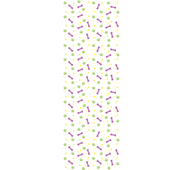 papel de parede para quarto padrão de instrumento floral - TenStickers