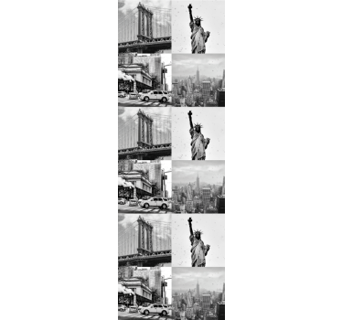 papel de parede Nova York montagem urbana - TenStickers