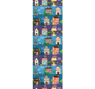 Papel de parede cidades e países hora da história urbana - TenStickers