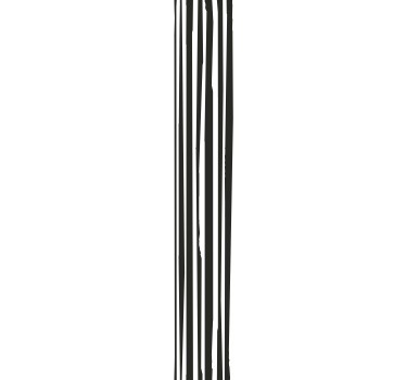 Papel de parede vertical padrão de linhas finas e grossas - TenStickers