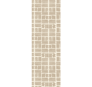 papel parede horizontal riscas horizontais feitas à mão - TenStickers