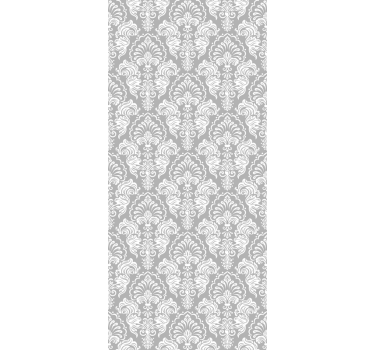 papel parede clássico Estilo damasco sem costura - TenStickers