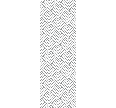 papel parede triângulos Padrão geométrico de triângulo branco - TenStickers