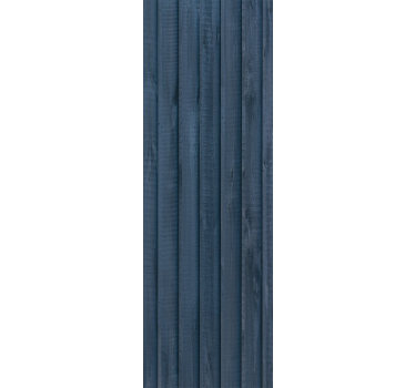 Papel de parede madeira estilo madeira bruta azul - TenStickers