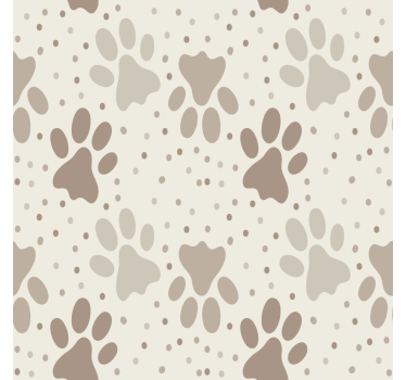 Papel de parede infantil pata de cachorro - TenStickers