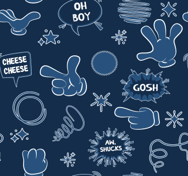 papel de parede Força Armada UK estilo cômico - TenStickers
