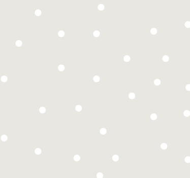 papel de parede quarto de bebé cor bege com pontos brancos - TenStickers