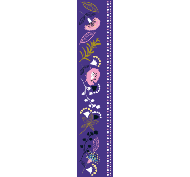 papel parede natureza estilo floral - TenStickers