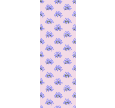 Papel de parede de natureza Flores violeta - TenStickers