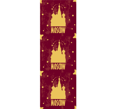 Papel de parede cidades e países projeto de marco de moscou - TenStickers