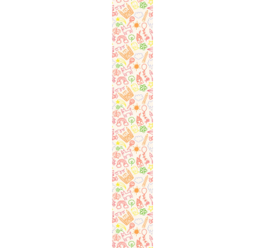papel de parede criança Papel de parede com desenhos para criança - TenStickers