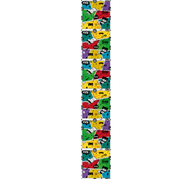 papel de parede criança Papel de parede para super-heróis infanti - TenStickers