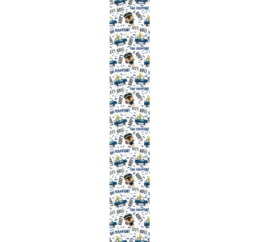 papel de parede criança Carros fofos e bips - TenStickers