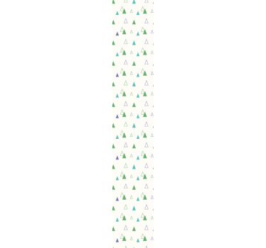 papel parede triângulos Triângulos de inverno - TenStickers