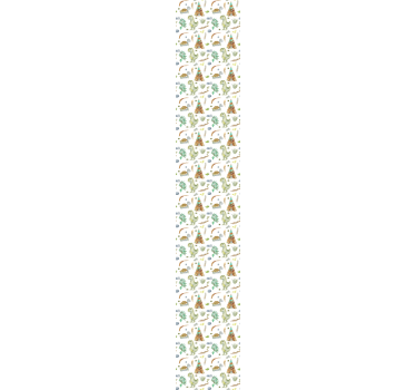 papel de parede criança Dinossauros em aquarela - TenStickers