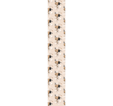 papel de parede criança Elefantes ornamentais realistas - TenStickers
