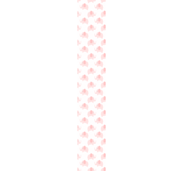 papel de parede criança Elefantes rosa fofos - TenStickers
