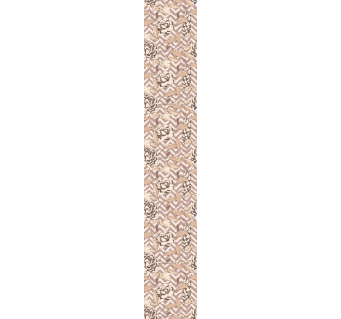 papel de parede de flores padrão floral ornamentado - TenStickers