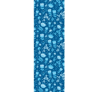 papel de parede de flores desenho de padrão floral - TenStickers