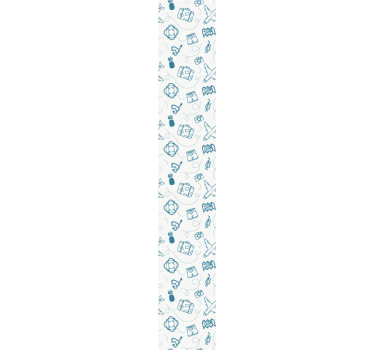 papel de parede criança Aviões em um fundo branco - TenStickers