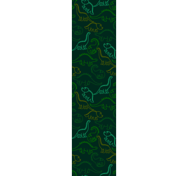 Papel de parede dinossauros rabiscos de dinossauros - TenStickers