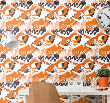 Papel de parede cidades e países motivos abstratos urbanos - TenStickers