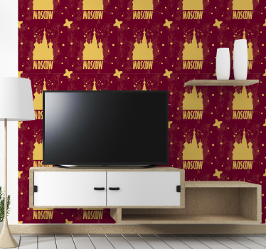 Papel de parede cidades e países projeto de marco de moscou - TenStickers