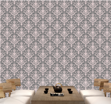 papel de parede floral detalhes florais elegantes - TenStickers