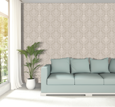 Papel de parede floral vintage - TenStickers