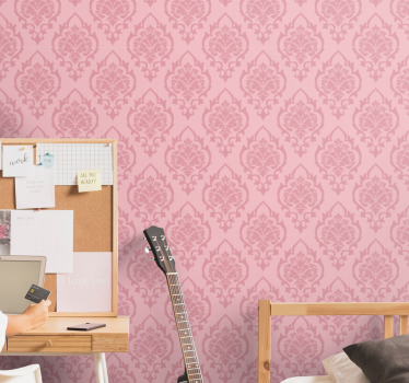 papel de parede flores Padrão floral de estilo romântico - TenStickers