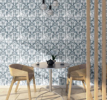 Papel de parede flores vintage - TenStickers