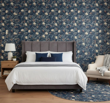 Papel de parede para quarto estilo restauração noturna - TenStickers