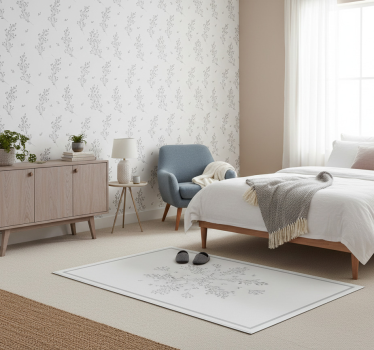 Papel de parede para quarto flores de campo claras - TenStickers