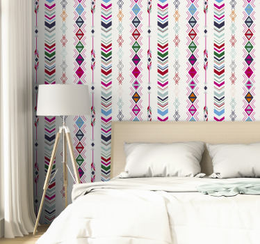 Papel de parede para quarto Setas pastel - TenStickers