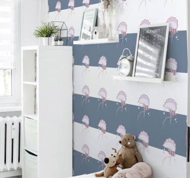 papel de parede quarto Crianças portuguesas "caravela" - TenStickers
