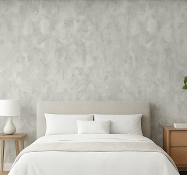 Papel de parede quarto de casal cinza industrial - TenStickers