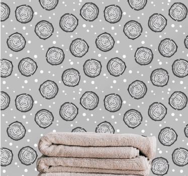 papel de parede quarto Estilo alpino nórdico - TenStickers