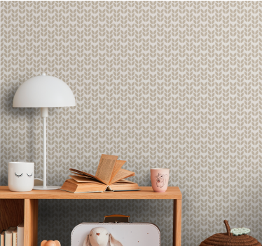 papel de parede quarto riscas irregulares delicadas - TenStickers