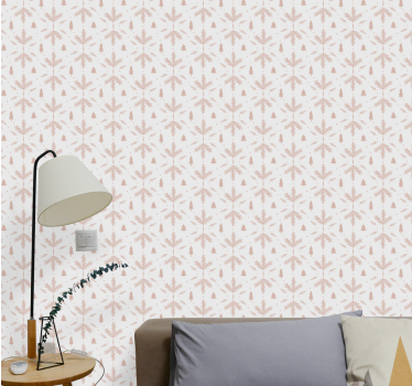 papel de parede quarto Temporadas de estilo nórdico - TenStickers