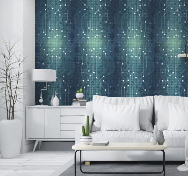papel parede Tecnologia Subterrânea - TenStickers