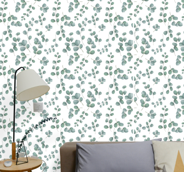 papel parede casamento Elegante padrão sem emenda aquarela floral - TenStickers