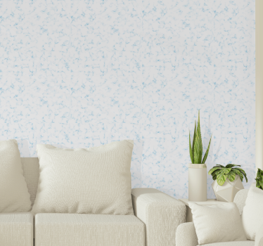 papel parede mármore Mármore texturizado cores azuis com riscas - TenStickers